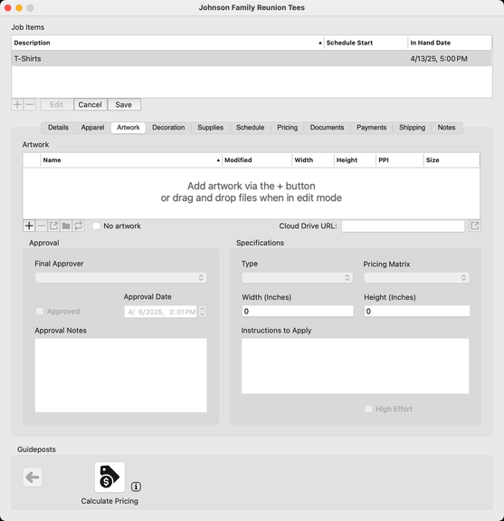 Embroidery Now Included